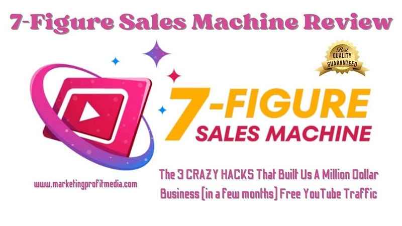7-Figure Sales Machine Review — Free Youtube Traffic Technique