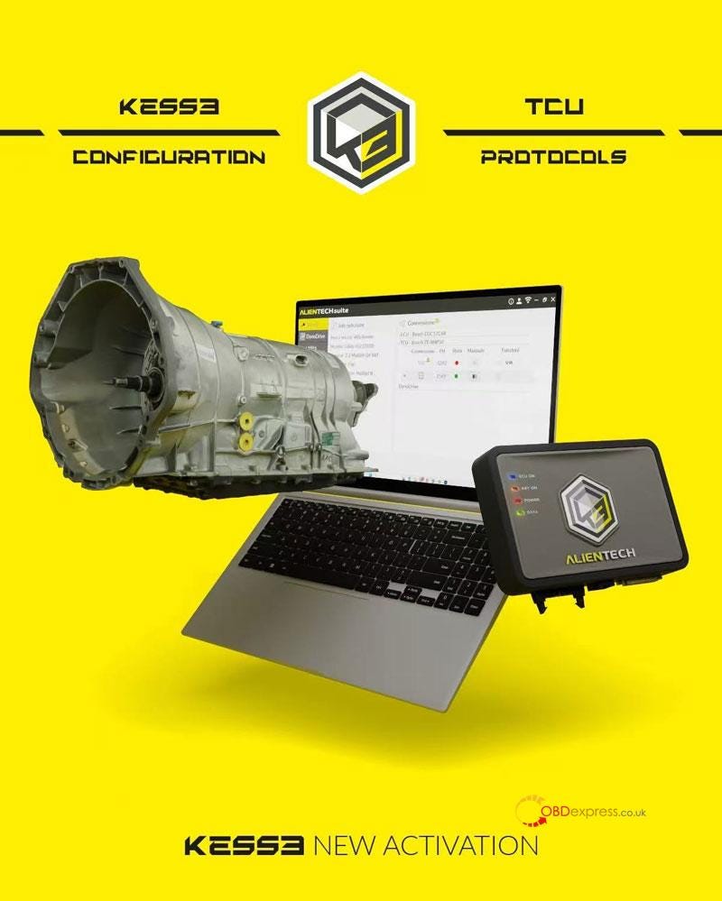 New ALIENTECH KESS3 Master Specialized TCU Protocol Tool