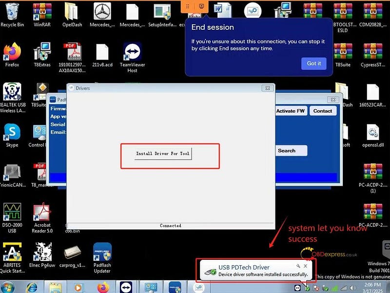 How to Install PADFLASH Software and Driver