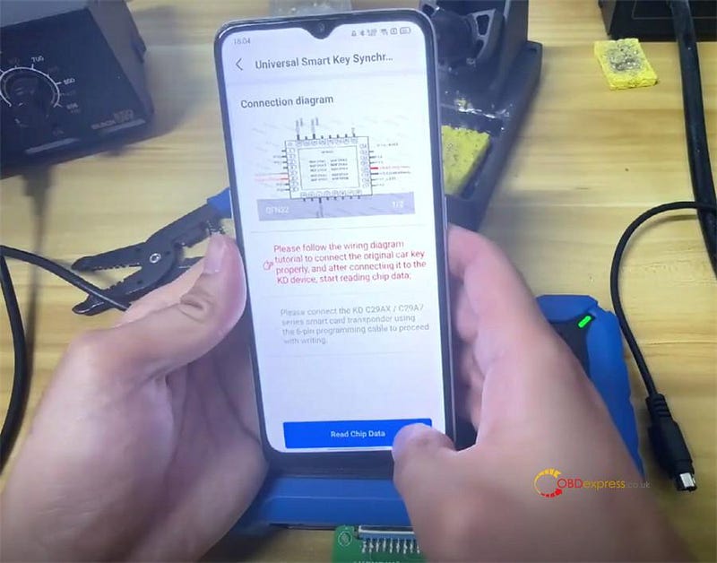 How to Synchronize NCF29AX Smart Key by KEYDIY KD-X4
