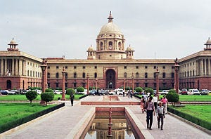 The North Block, in New Delhi, houses key gove...