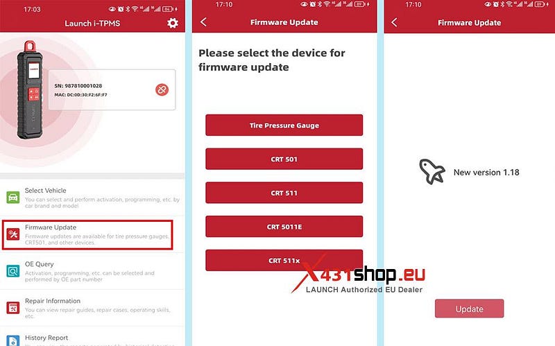How to use LAUNCH i-TPMS tool with the APP on your phone