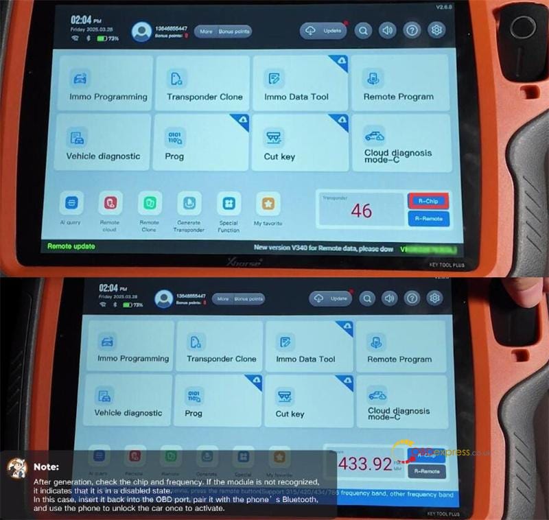    - Xhorse Bluetooth