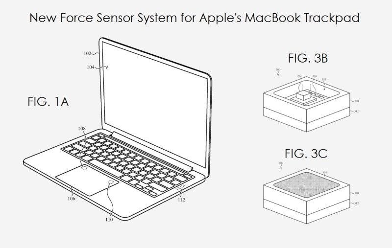 Apple Patent Macbook basınca duyarlı izleme dörtgeni