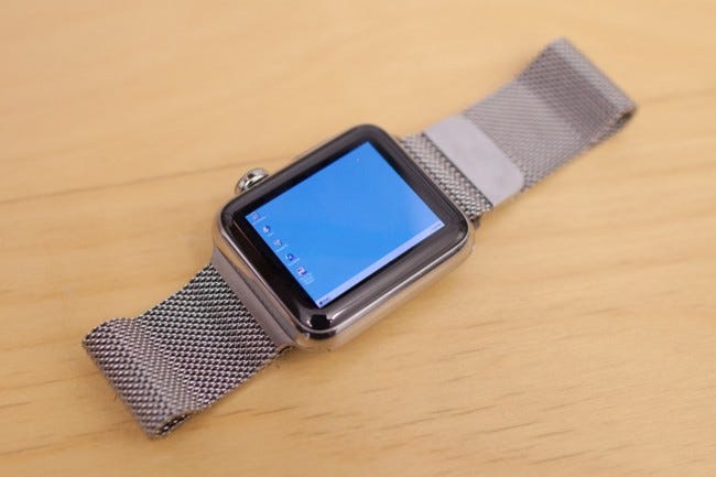 Apple Watch con Windows 95