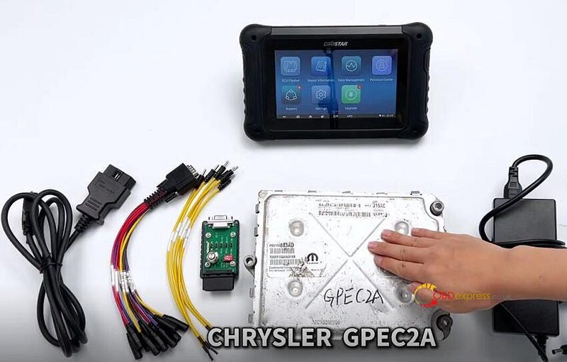 Chrysler Continental GPEC2A ECU Read and Write with OBDSTAR DC706