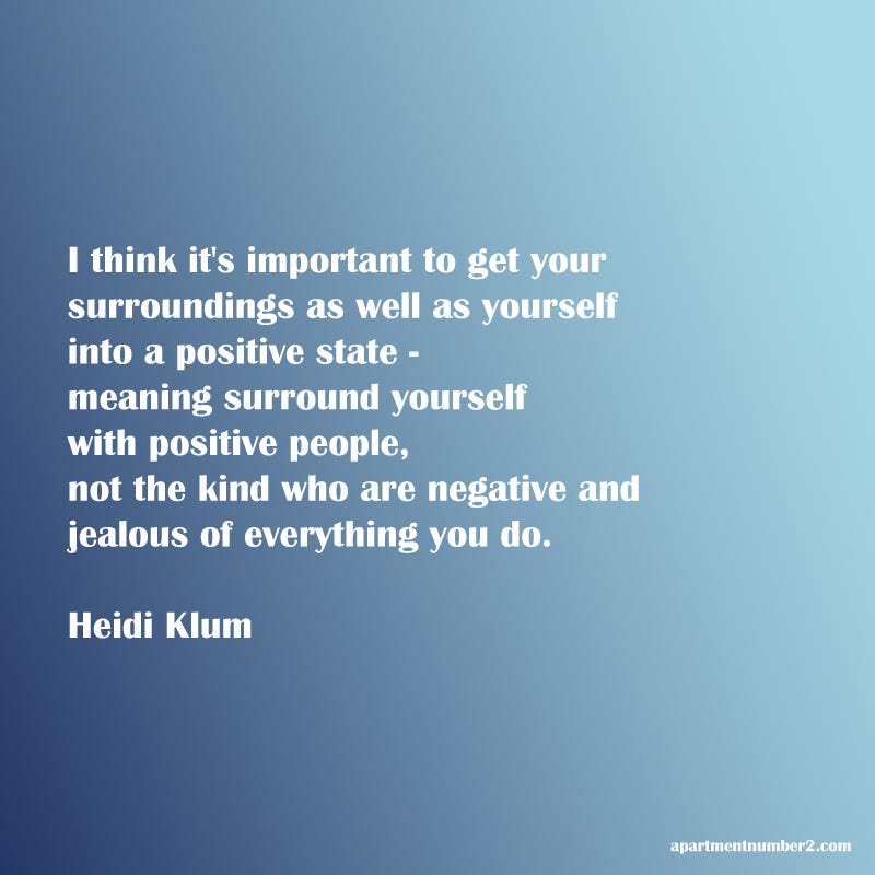 7 Positive Quotes for Making You Stronger - 06 Heidi Klum - Tony Yeung, Toronto Social Media Specialist