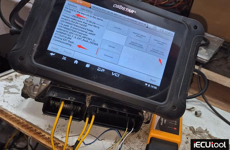 OBDSTAR DC706 Read and Write Bosch EDC16C39 with P003+