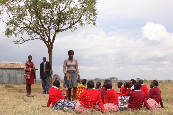 Mary helps rural girls build health, social & financial assets through Wezesha Vijana