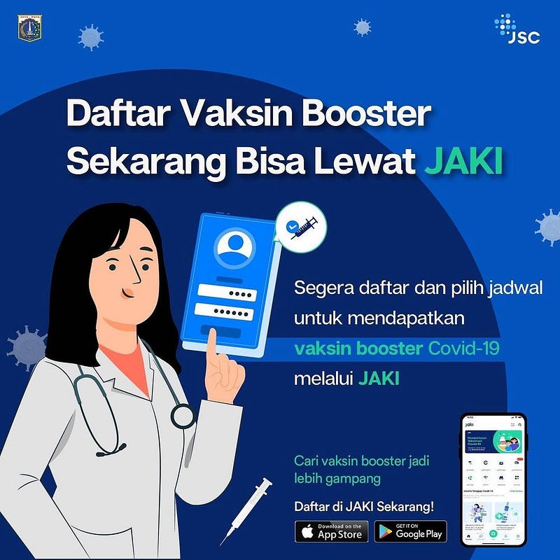 Daftar Vaksin Booster di JAKI