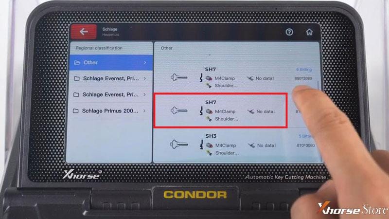 Xhorse Condor XC-Mini Plus II が Schlage 切断のサポートを追加