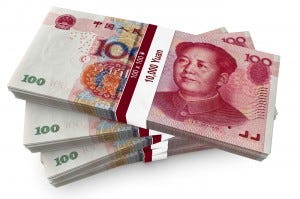 Chinese currency china