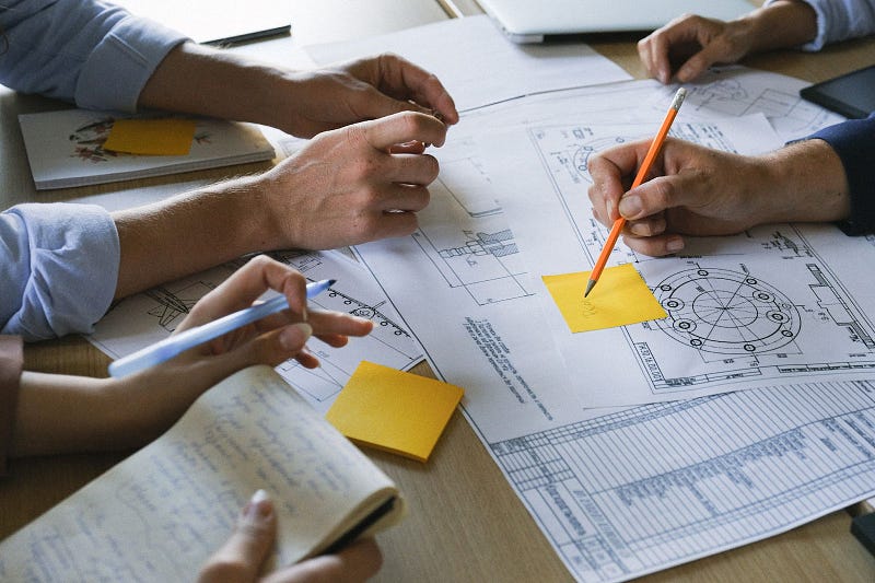 project building and management making a blueprint