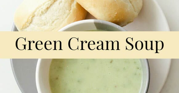 Cannabis Green Cream Soup Recipe
