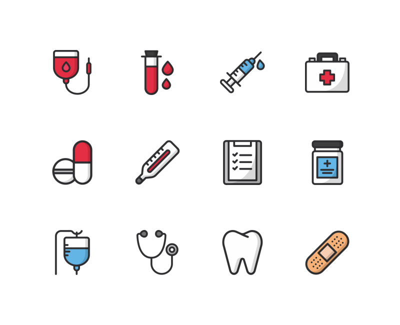 Medical icons by AomAm .