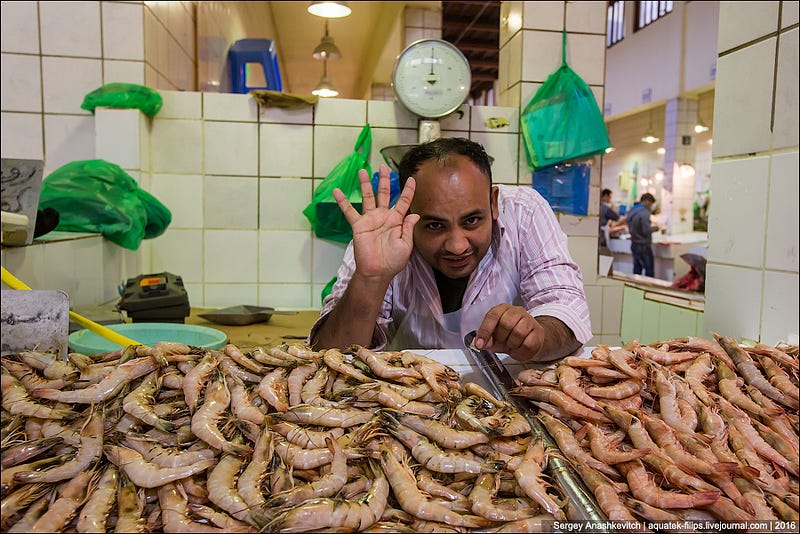 Kuwait Fishmarket / Рыбный рынок в Кувейте
