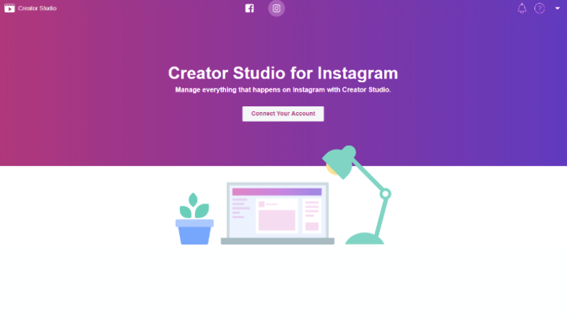 Creator studio for instagram