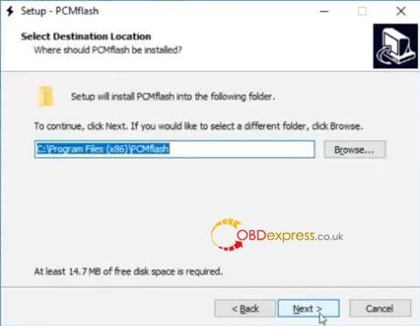 KTM200 software V1.2.0 installation process