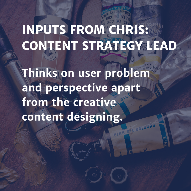 Inputs from Christ: Content Strategy Lead