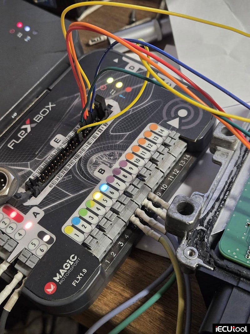 MMS Flex Read and Write PSA VD56.12 ECU in Boot