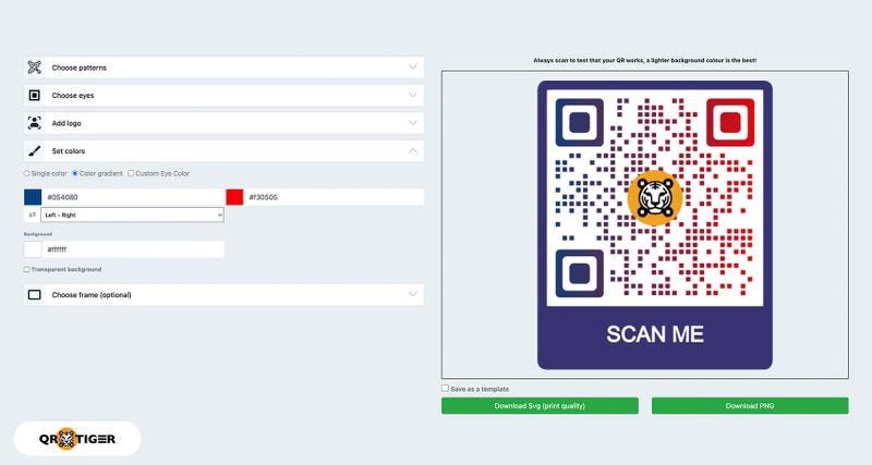 Customize the dynamic bulk QR code.