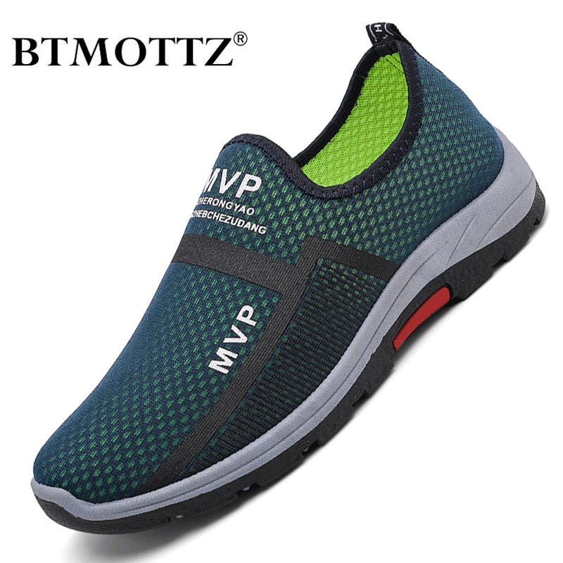 Mesh Men Casual Shoes Summer Lightweight Sneakers Men Outdoor Walking Shoes Breathable Slip on Mens Loafers Zapatillas Hombre