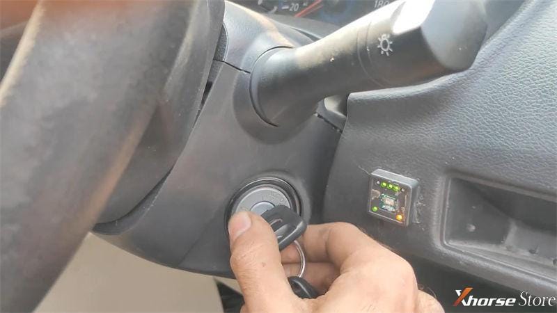 Nissan Datsun add key use Xhorse VVDI Key Tool Plus