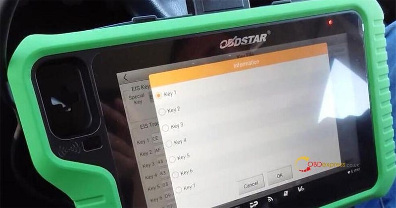 Program Mercedes-Benz FBS3 BE Key by OBDSTAR X300 Classic G3