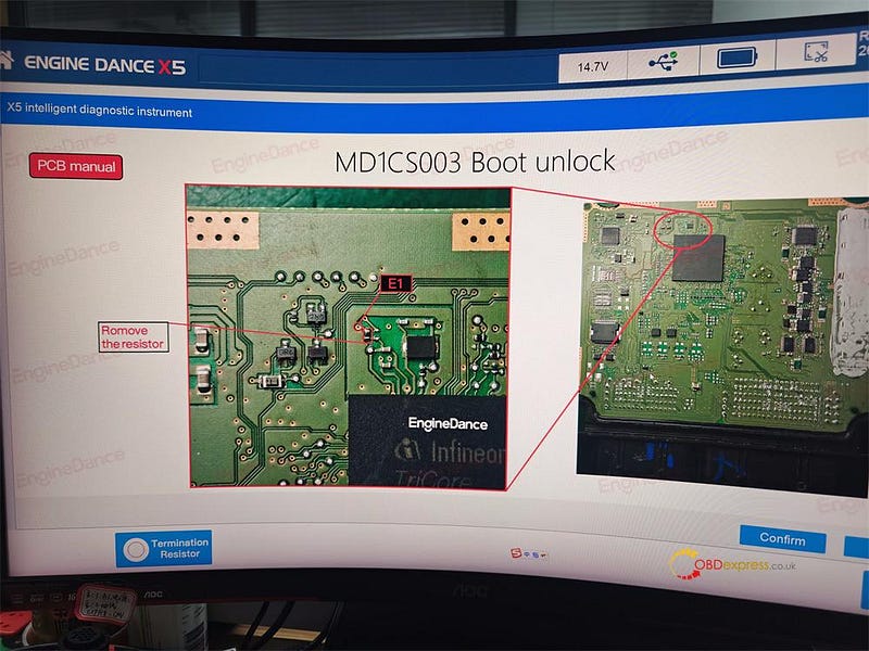 EngineDance X5 Unlock 2020+ Bosch MD1CE100 MD1CS003 ECUs