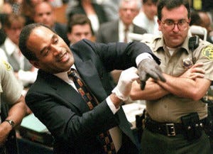 O.J. Simpson's case is a "Trial of the 20th Century" candidate.