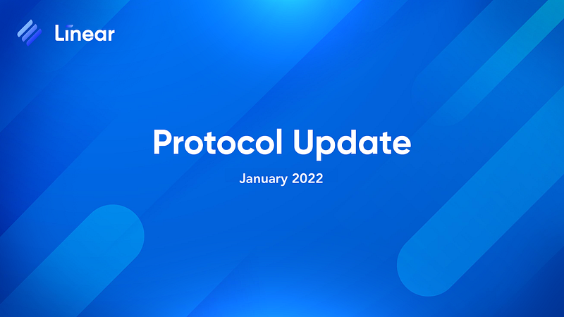 Linear Finance Protocol January Update