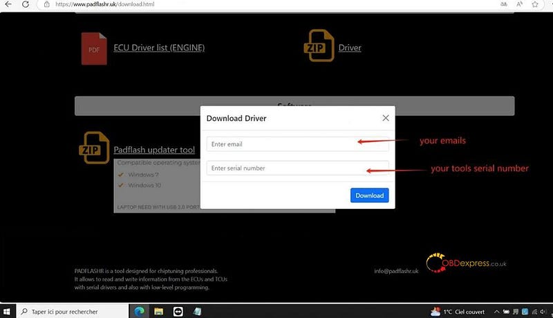 How to Install PADFLASH Software and Driver