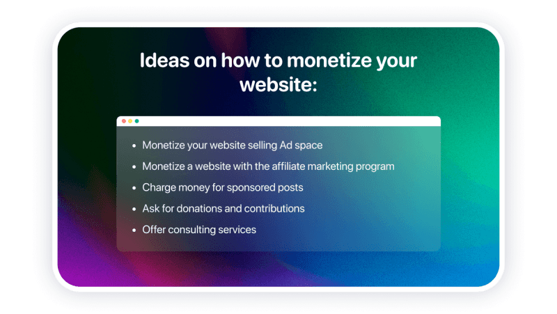 how to monetize your website