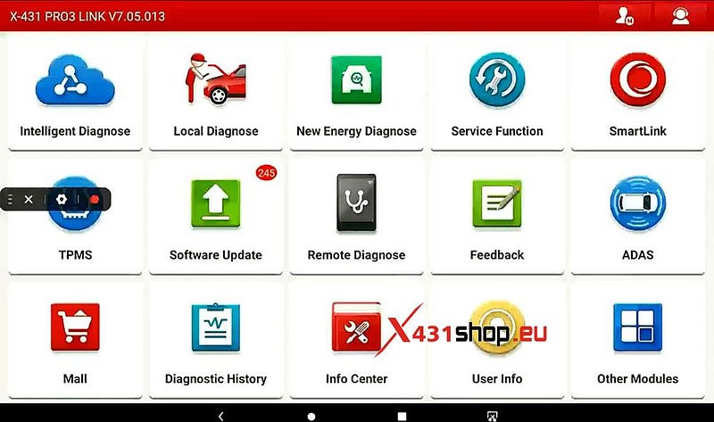 Launch X431_How to Scan QR Code to Share Diagnostic Reports