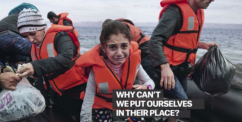 Why can't we put ourselves in their place? Check out @MSF's beautiful #VR project