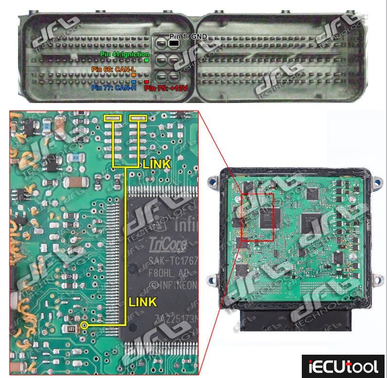 Foxflash Read and Write Hyundai SIM2K-241 in Boot