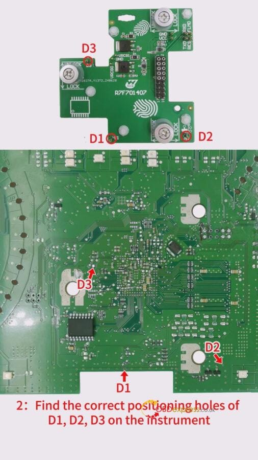 How to install the Yanhua ACDP Module 34 interface board