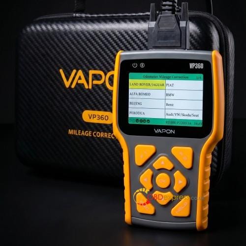 New VAPON VP360_OBD Odometer Correction and DTC Tool
