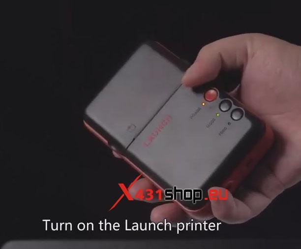 LAUNCH-X431 WiFi Printer Connect to the X431 diagnostic tool