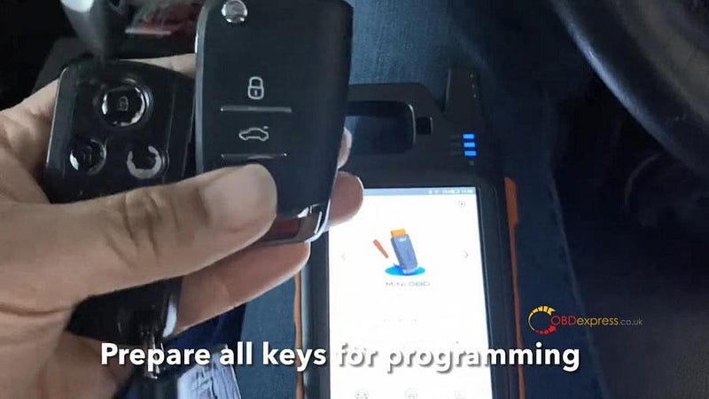 VVDI Key Tool Max + Mini OBD program Honda Civic: perfectly