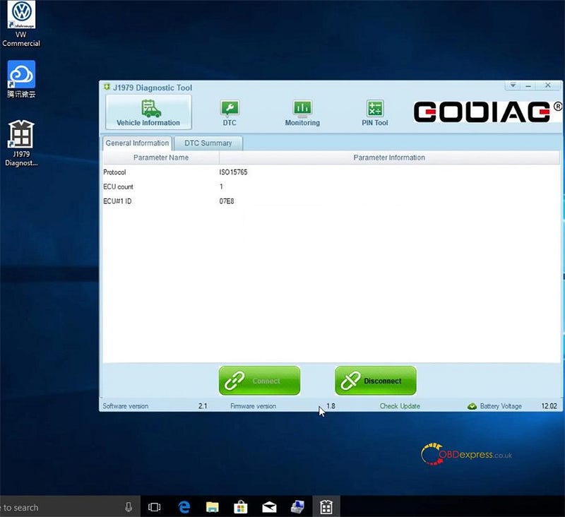 Godiag GD101 J2534 ファームウェアをオンラインでアップグレードする