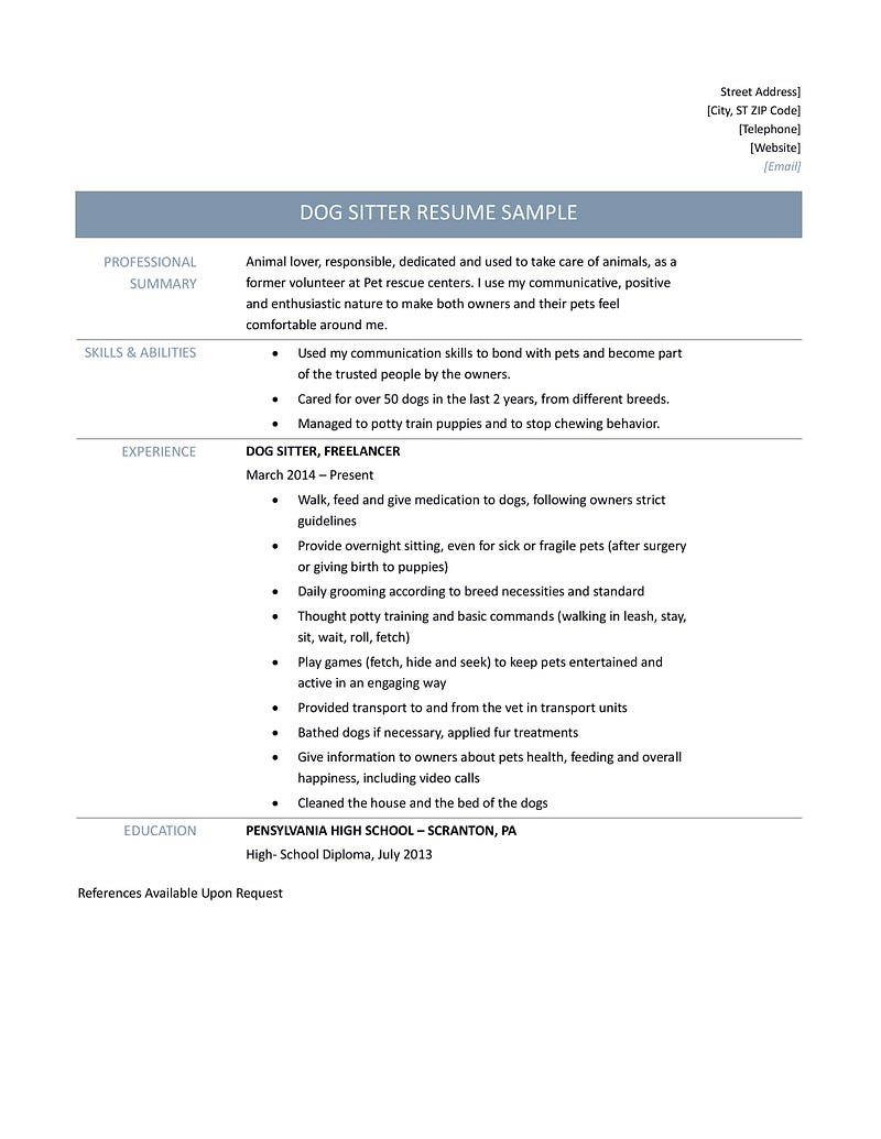 dog-sitter-resume-page-001