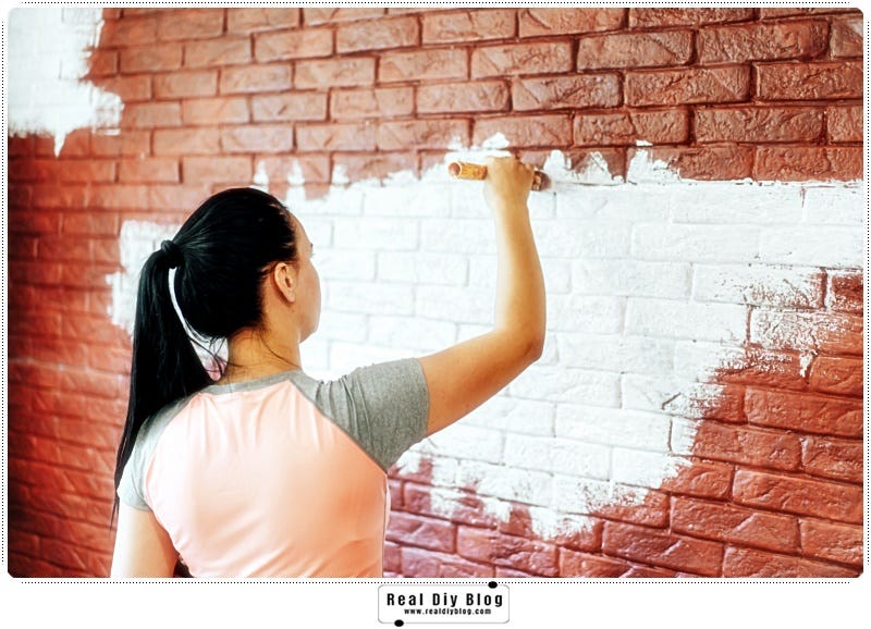 How to Whitewash Brick Walls