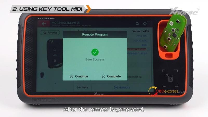How to Generate VW MQB49 5C 5D Dealer Key with VVDI2 or Key Tool MIDI