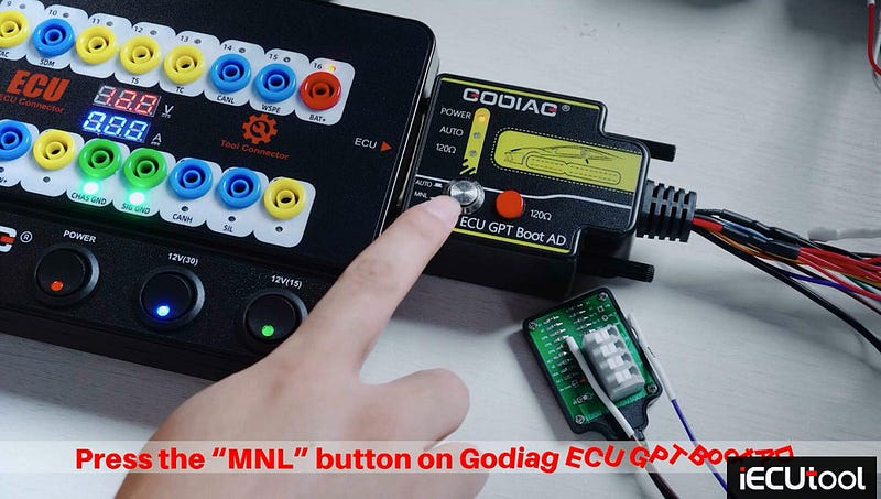 Read Gen2 Mazda3 ECU with PCMFlash and Godiag Adapters
