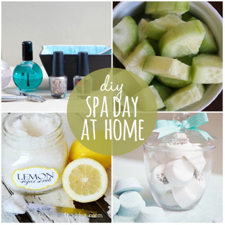 Diy at home spa day idea 1 2