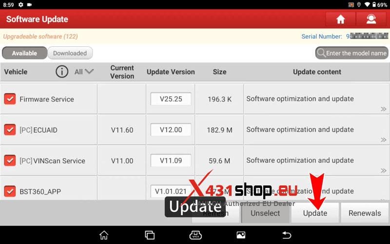    LAUNCH X431 Scanner  