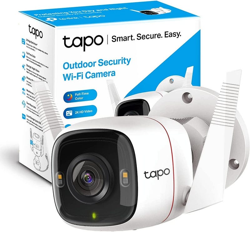 TP-Link Tapo 2K QHD Outdoor Security Camera