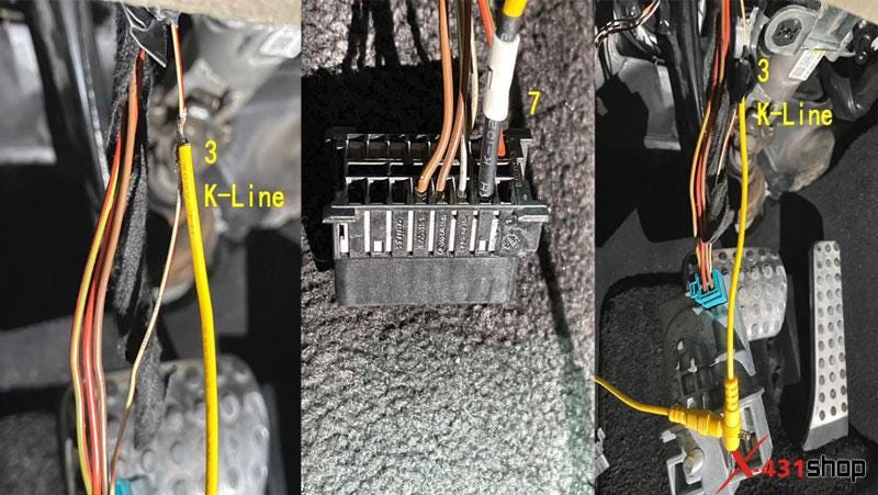 LAUNCH X431 IMMO Plus or Elite Program Benz Directional Lock Computer Replacement