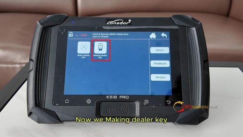 Lonsdor K518 Pro Add 2025 BMW X3 UWB Smart Key Success